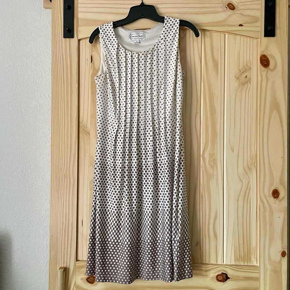 Polka Dot Sleeveless Dress